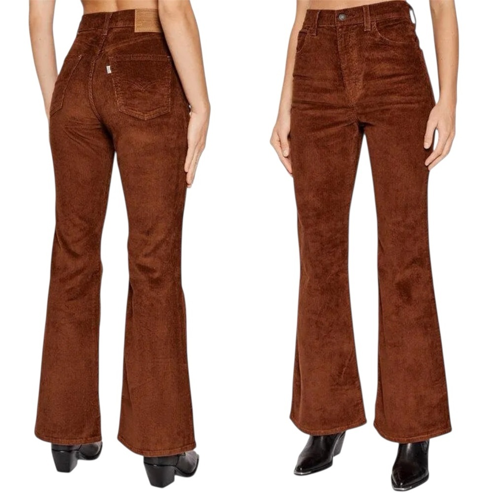 LEVI’S 70s High Flare Corduroy Pants Size 34